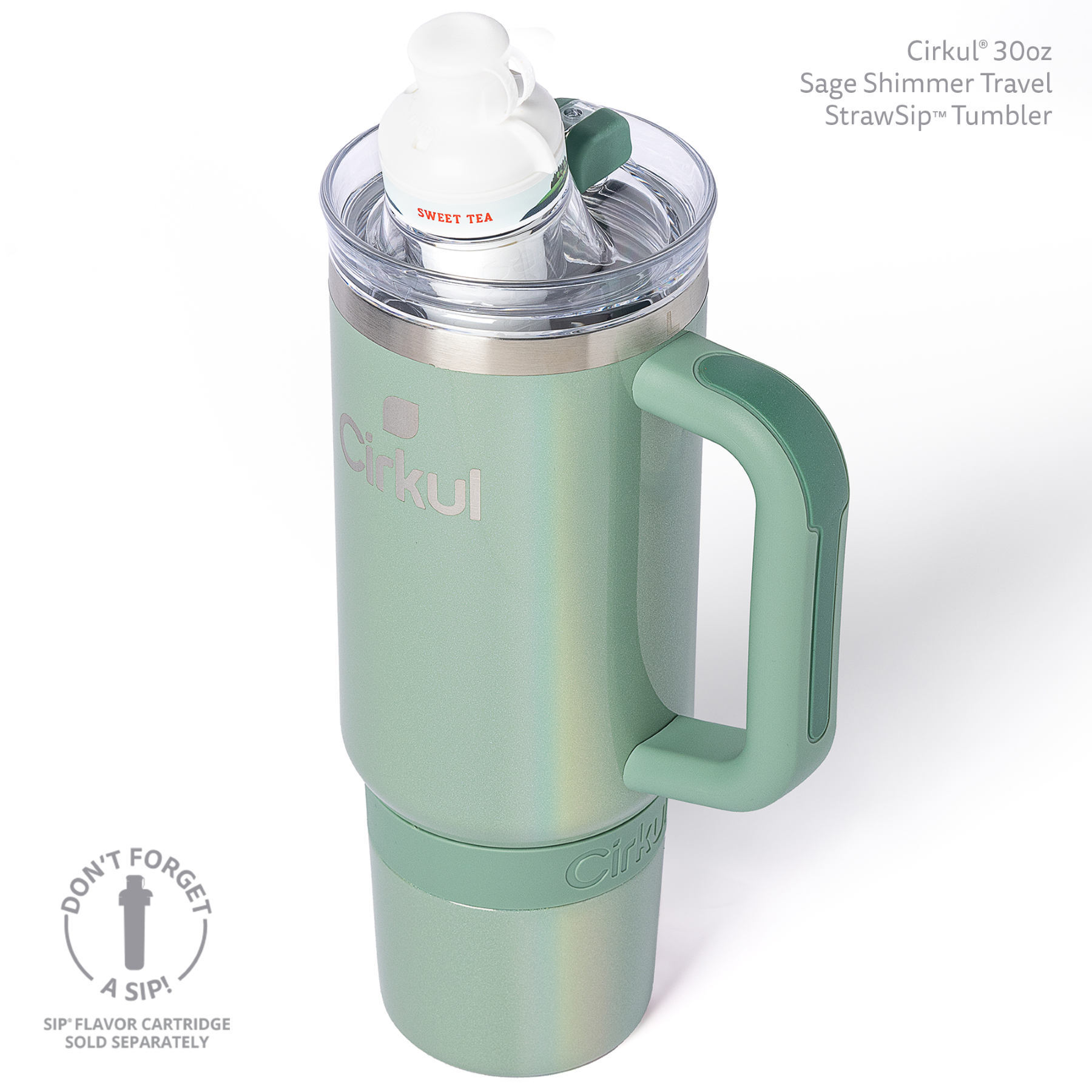 Cirkul 30oz Stainless Steel Tumbler with Straw photo 4