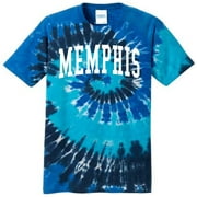J2 Sport University of Memphis Tigers NCAA Unisex Tie Dye T-Shirt