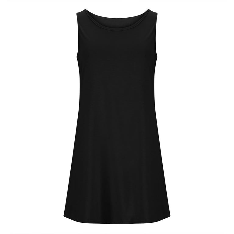 cotton exercise dress for women Amazon.com: HDE Womens Exercise Workout Dress with Built-in Shorts  Sleeveless A-line 2 in 1 Athletic Dresses with Pockets for Golf Tennis  Black