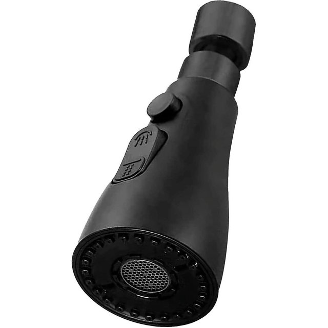 Cabezal de grifo, extensor de grifo de fregadero de cocina con caño giratorio de 360 grados, cabezal rociador con 3 modos, boquilla de grifo de agua, configuraciones extraíbles, aireador d