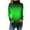 Green, variant on Spring !DianGeFu Fall Winter Long Sleeve Tops plus size,Women's Long Sleeve Printed High Neck Top T-shirt,Orange,XL
