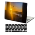 thumbnail image 3 of KSK KAISHEK Hard Shell Only Compatible MacBook Air 13.6 inchs m2 with Retina Display Touch ID Type C + Black Keyboard Cover Model: A2681 (Blue series A 0103), 3 of 5