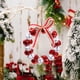 thumbnail image 4 of Seyotauo Christmas Jingle Bell Wreath Christmas Tree Ornaments Craft Kit Jingle Bell Metallic Chenille s Glitter Pompoms Ribbon Cotton Rope for Kids Holiday DIY Xmas Tree Artwork, 4 of 6