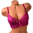 thumbnail image 2 of 6 pcs Women's Wired Basic Regular Padding Everyday Bras B/C Cup (40C), 2 of 4