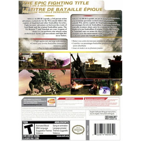 Cokem International Preown Wii Soulcalibur Legends