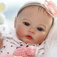 thumbnail image 2 of Dayoff Kids Lifelike Reborn Baby Dolls - 18 Inch Realistic Baby Doll (No Accessories) For Kids Age 3+, 2 of 5