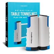 PRO-SPIN Retractable Ping Pong Net, 72 wide, Portable Table Tennis Net for Any Table