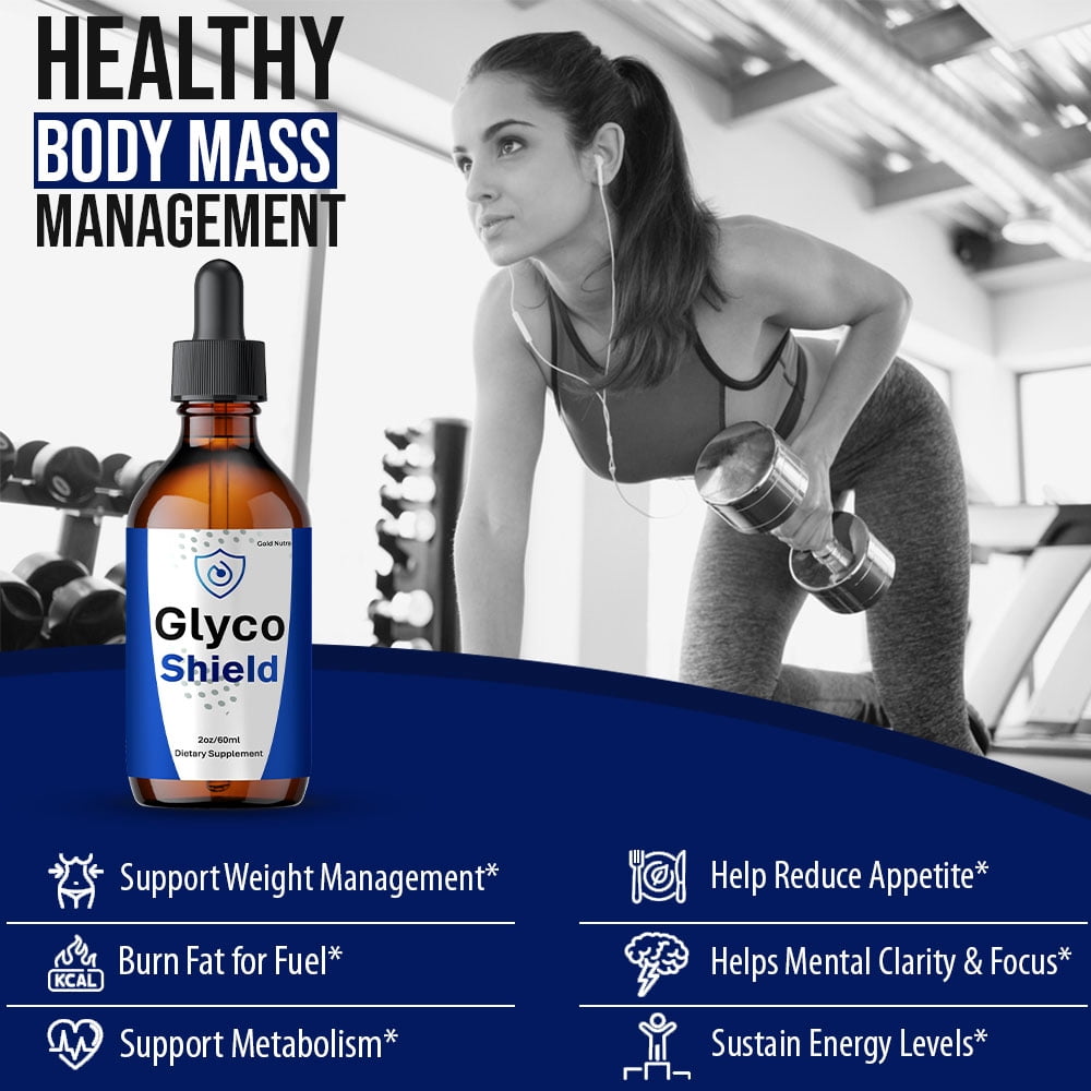 Glyco Shield Drops, GlycoShield All Natural Supplement, Maximum Strength Formula, Liquid Extract 10 Month Supply (10 Pack)