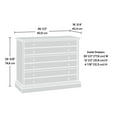 thumbnail image 4 of Sauder La Collection Barrister Lane Commode 3 Tiroirs en Finition Sindoori Mango, 4 of 8