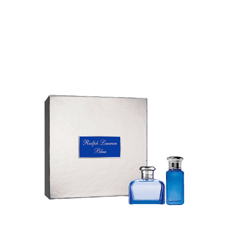{Limited Edition} Ralph Lauren Blue 2 Piece Holiday Gift Set for Women