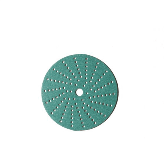 Sunmight USA Corporation Film 47418 Open Coated Multi Hole Grip Disc, 6 in, P600 Grit, Premium Aluminum Oxide, Velcro Attachment