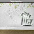 thumbnail image 6 of Ambesonne Love Place Mats Set of 4, Roses Blossoms Birds, Standard Size, Pink Brown White, 6 of 6