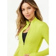 thumbnail image 2 of Sofia Active by Sofia Vergara Women’s Super-Soft Lux Zip-Up Jacket, 2 of 6