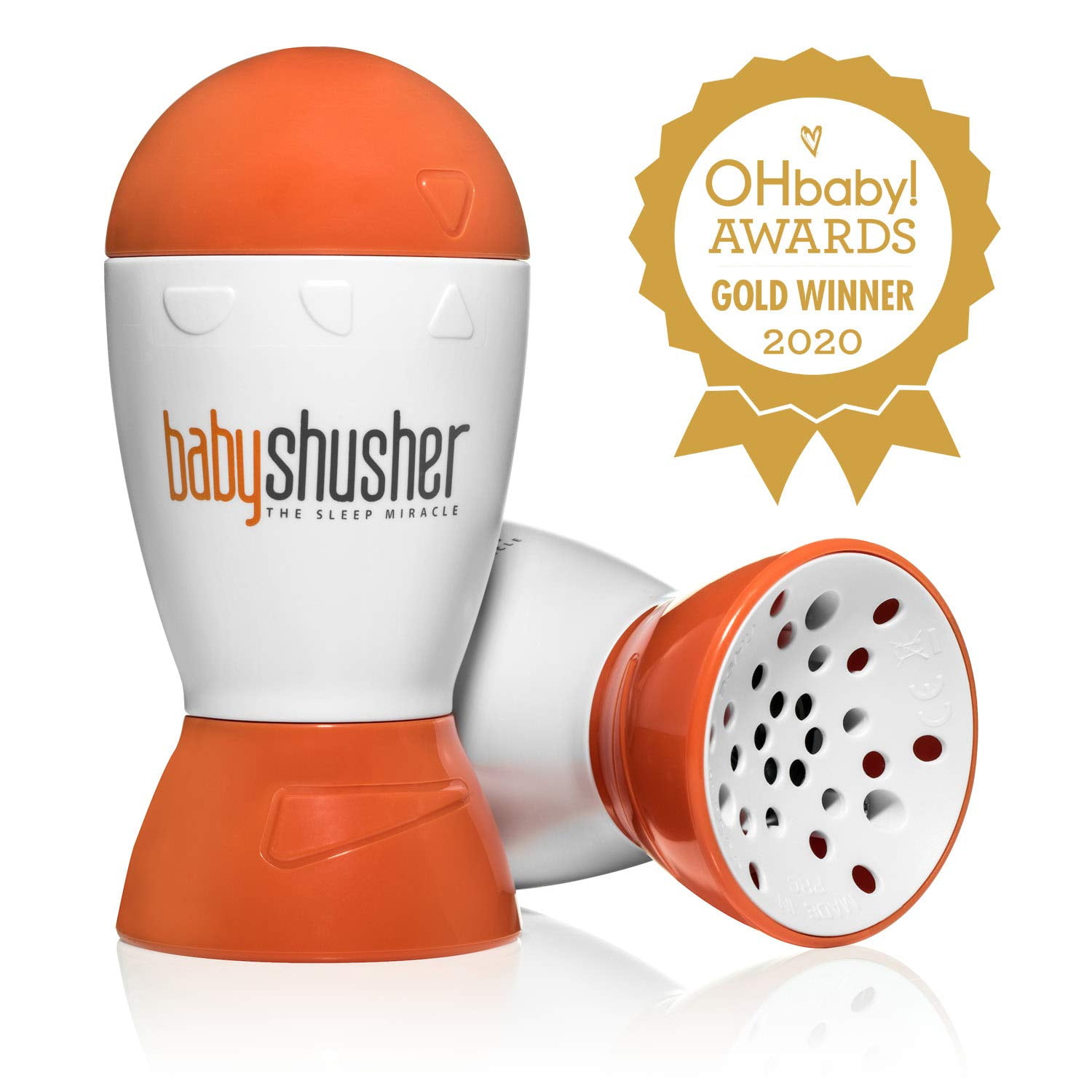 BABY SHUSHER REAL HUMAN VOICE PORTABLE SLEEP SOOTHER SOUND MACHINE (The Sleep Miracle Soother), Awarded