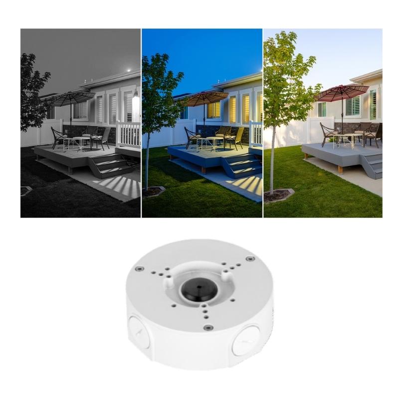 lanema IP66 Rateds Weatherproof Aluminum Junction Box for Various Domes Camera Models for Secure Installation