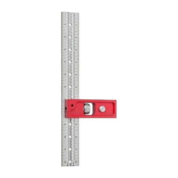 Combination And Double Square, Woodworkers Edge Ruler, Rafter Square And Combination Square Tool