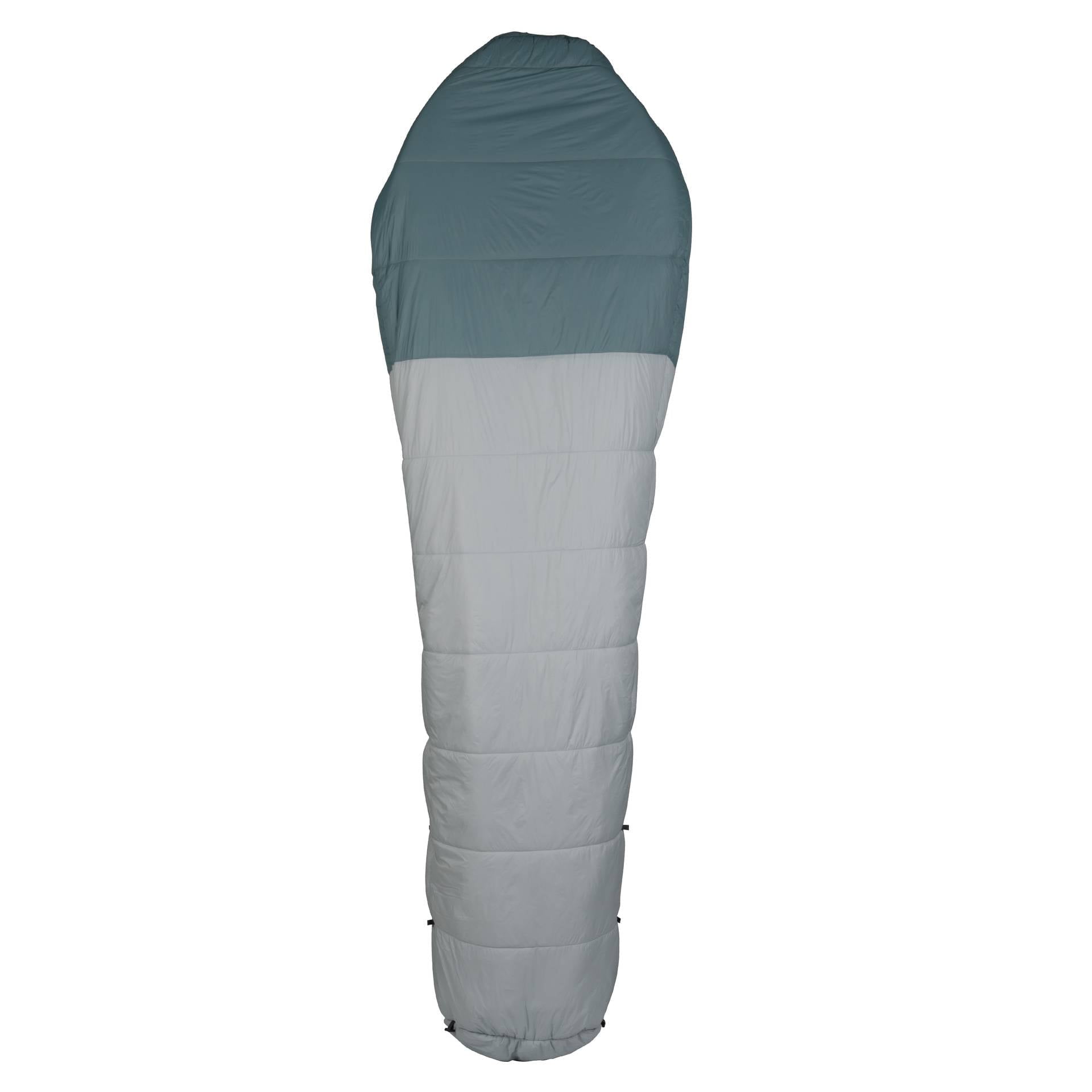 Klymit Sojourn Stretch 20 Degree Sleeping Bag, Lightweight 3-Season Adjustable Mummy Bag for Camping & Backpacking, Large