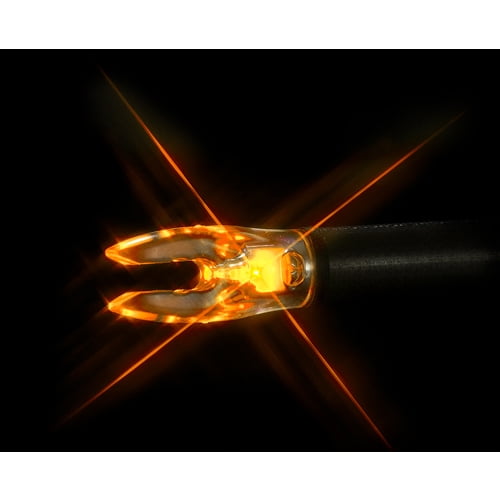 NOCKTURNAL NT315 NOCKTURNAL LIGHTED NOCK UNIVERSAL FIT ORANGE 3/PACK