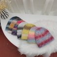 thumbnail image 3 of Winter Hat Beanies Knitted Solid Colors Caps Hip Hop Hat, Blue, 3 of 6