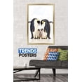 thumbnail image 2 of A Group Of Emperor Penguins Wall Poster, 22.375" x 34", Framed, 2 of 3