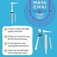 thumbnail image 6 of Maya Chai Tea Concentrate, Heritage Recipe, Original, 64 Ounce with White Pump, 6 of 6