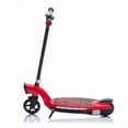 thumbnail image 3 of Kids Ride On Electric Scooter With Kickstand,Scooter Bell,Faster Speed And Longer Usage Time,Rear Brake,Wider Pedal,Non-Slip Handle,Colorful LED Lights,5.59-6.84 MPH For Kids 6+., 3 of 14