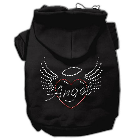 Angel Heart Rhinestone Hoodies Black Xxl (18) - Walmart.com