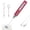 Red, variant on Black Handheld Milk Frother Wand for Coffee, Rechargeable Electric Whisk with 3 Heads 3 Speeds Drink Mixer Coffee Frother For Latte, Cappuccino, Hot Chocolate, Egg