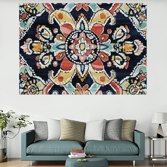 Creowell Rug Pattern Design Wall Hanging Tapestry 100% Polyester 60x40in