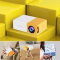 thumbnail image 1 of Proyector Proyector LED HDMI USB AV TF Interfaces de tarjeta y control remoto para cine en casa, 1 of 9