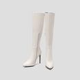 thumbnail image 2 of Over The Knee Boots Stiletto Pointy Toe Thigh High Fashion Dress Boots for Women, Sexy Fashion Winter High Heel Pointed Side Zipper Lady High Boots, 2 of 7