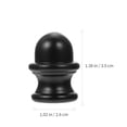 thumbnail image 2 of 2Pcs Table Light Finial Decor Simple Lampshade Holder Knob Chic Light Accessory, 2 of 8