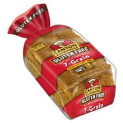 Canyon Bakehouse 7-Grain Sandwich Bread, Gluten Free Bread, 100% Whole Grain, Frozen, 18 oz Loaf