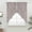 Light Beige Gray Purple, variant on Brown Floral Swag Valances for Windows 2 Pack, Kitchen Window Curtains 36 Inch Length, Vintage Rustic Flowers Botanical Spring Privacy Swag Curtains for Living Room/Bathroom with Rod Pocket 36"x36"