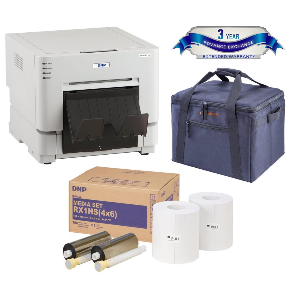 DNP DS RX1HS 6 Dye Sublimation Printer 290 4x6 Prints Per Hour dnp-ds-rx1hs-6-dye-sublimation-printer-290-4x6-prints-per-hour