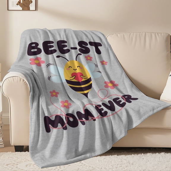 Mothers Day Throw Blanket,Birthday Gifts for Mom, Mom Birthday Gifts, to My Mother Blanket Gift from Daughter Son, 30" x 40"