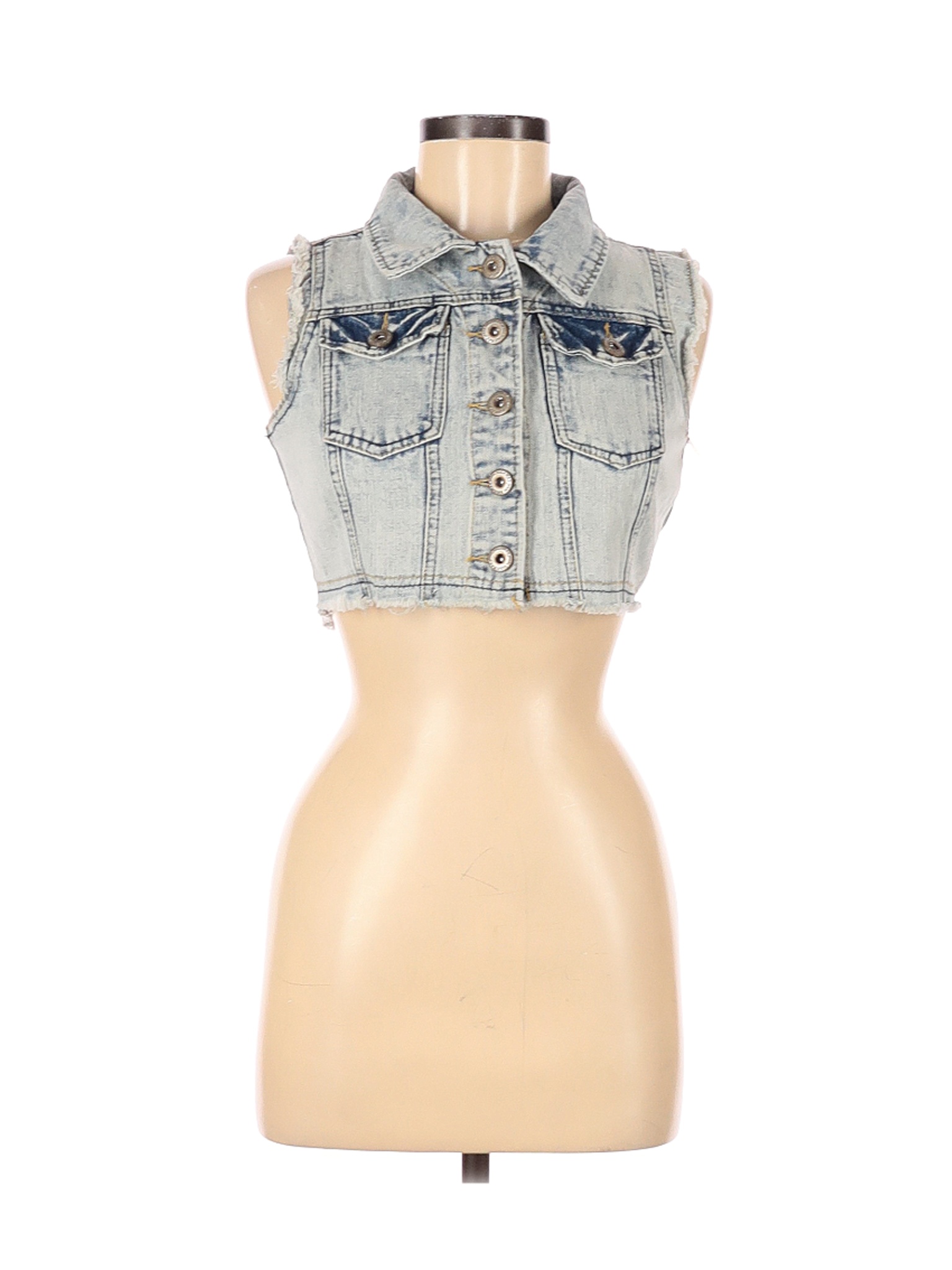 highway jeans denim vest