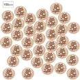 thumbnail image 2 of 13 mm 100 piezas bolsa 4 agujeros botones redondos herramientas de coser accesorios artesanías hechas a mano DIY botón de madera (293 13 mm), 2 of 5