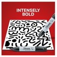 thumbnail image 3 of Permanent Markers, Chisel Tip, Black - 36 Pack | Quick-Dry, Versatile Ink for Paper, Plastic, Wood, Leather | Bold, Long-Lasting Creative Markers, 3 of 6