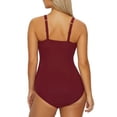 thumbnail image 2 of Profile by Gottex Womens Tutti Frutti Underwire One-Piece D-F Cups Style-ETT-2D19, 2 of 2