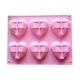 thumbnail image 2 of Gwong hogar 7 cuadrículas semi-rondas reutilizables para pastel de silicona vela perfumada para hornear herramientas para hornear Gwong 21059761, 2 of 7