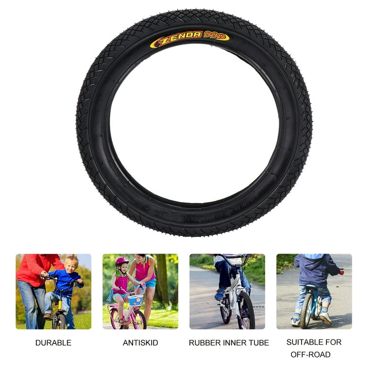 Etereauty Professional 14x2.125 Kids Balance Bike Tire Thicken