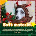 thumbnail image 4 of All For Paws Happy Holiday Dog Plush Squeaky Toy Durable Chewing Toy for Puppy, Christmas Reindeer, 4 of 7