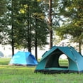 thumbnail image 2 of Graflsoa Tente de Camping Escamotable Vert Foncé pour 4 Personnes, Résistante à l'Eau et Protégée du Soleil, Idéale pour la Randonnée, le Backpacking et les Aventures en Plein Air, 2 of 6