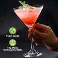 thumbnail image 4 of Vasos Martini Hlukana, irrompibles, 300 ml, juego de 6 unidades, transparentes, 4 of 8