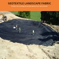 thumbnail image 4 of COZONY 6 x 50 FT Geotextile Fabric for Lane and Road Stability, 6oz PP Geotextile with 350N Tensile Strength and 440N Bearing Capacity for Erosion Prevention and Control, 4 of 8