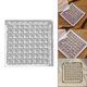 thumbnail image 4 of Caja de almacenamiento de diamantes de imitación para uñas con tapa desmontable para anillos y cuentas de uñas. 64 rejillas, 4 of 7