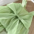thumbnail image 4 of Vedolay Little Girl Dress Girls Puff Sleeve Square Neck Boho Frilly Smocked Shirred Flared Midi Dress,Green 3-4 Years, 4 of 5
