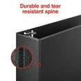 thumbnail image 4 of 3" Staples Standard Binder with D-Rings Black 976164, 4 of 5