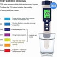 thumbnail image 2 of Pool Salt Tester, Digital Salinity Meter, High Accuracy 5 in 1 Salinity Tester for Saltwater, IP67 [DB], 2 of 4